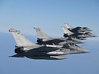 ВВС Израиля и Франции отработали совместное нанесение авиаударов