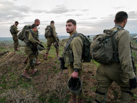 Пехотинцы и кинологи проводят совместные учения на Голанах. Фоторепортаж