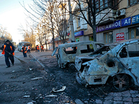 Поступает информация о последствиях обстрелов ВСУ целей в Донецке, Кадиевке и Мелитополе