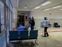 Гибель пациента в результате пожара в больнице 