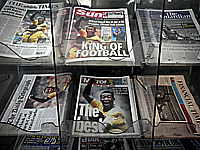 В связи со смертью Пеле в Бразилии объявлен трехдневный траур