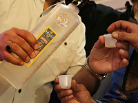 Во время празднования Нового года, за нарушение