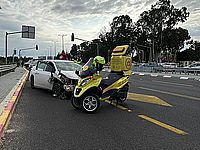 ДТП на развязке Месубим, мотоциклист в тяжёлом состоянии