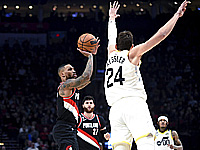 Дэмиан Лиллард набрал 60 очков в матче против 