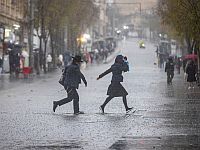 Зимняя буря в Израиле продлится два дня