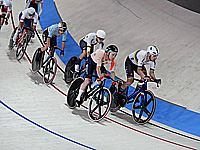 Чемпионат Европы по велотреку.  В гонке на выбывание победил немец. Израильтянин на 13-м месте