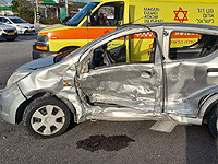 Возле Офакима столкнулись два легковых автомобиля; семь пострадавших