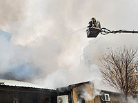 Потушен пожар в центре Иерусалима, пациенты переведены из 