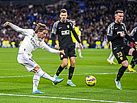 Лунин не пропустил. Бензема дважды реализовал пенальти. 