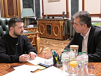 Глава МИД Израиля Эли Коэн встретился с президентом Украины Владимиром Зеленским