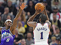 Достижение Джеймса Хардена. Лиллард набрал 150 очков в четырех последних играх