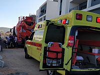 В городе Маалот-Таршиха бетоновоз насмерть сбил рабочего