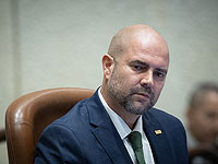 Возле дома спикера Кнессета Оханы проходит акция протеста противников юридической реформы