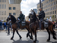 Противники юридической реформы блокировали проезд к министерствам в Иерусалиме
