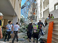 В Рамат-Гане обрушились строительные леса, есть погибшие