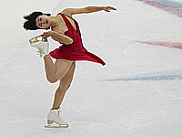 Чемпионат мира по фигурному катанию. После короткой программе лидирует японка