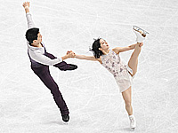 Чемпионат мира по фигурному катанию. В соревнованиях спортивных пар победили японцы