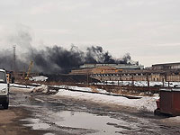 Возник пожар на Ярославском моторном заводе