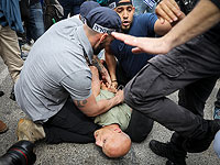 Около 40 участников протеста задержаны полицией в Тель-Авиве