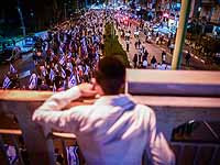 Марш противников реформы в Бней-Браке. Альтернативная акция протеста - в Тель-Авиве