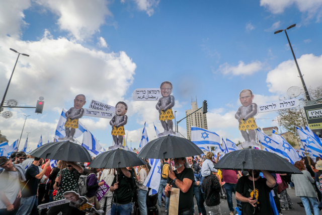 Иерусалим 27 марта. Противники реформы Иерусалим 27 марта. Противники реформы