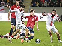 Отборочный матч. Сборные Грузии и Норвегии сыграли вничью