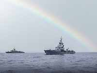 Впервые ракетный корвет ЦАХАЛа 