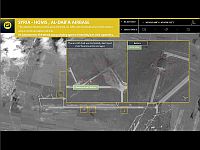 Спутниковые снимки ImageSat: в Сирии были уничтожены беспилотники 