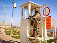 Началась пасхальная блокада палестинских территорий в Иудее и Самарии