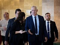 Бени Ганц пообещал поддержать любое решение правительства, касающиеся ответа на ракетные обстрелы