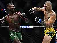 UFC. Исраэль Адесанья нокаутировал Алекса Перейру. Масвидаль проиграл и объявил о завершении карьеры