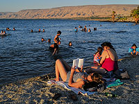 В связи с перегруженностью закрыты все пляжи Кинерета, кроме