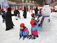 В Саудовской Аравии выпал снег