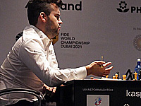 Матч за звание чемпиона мира по шахматам. Ян Непомнящий победил в пятой партии