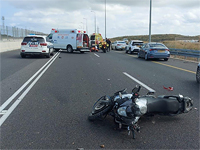 ДТП на 20-й трассе, тяжело травмирован мотоциклист