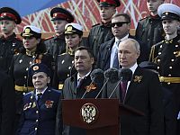 Путин, развязавший войну против Украины, на параде Победы в Москве заявил: 