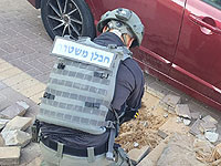 В Нетивоте фрагменты ракеты, сбитой системой ПРО, упали на общественную парковку