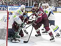 Чемпионат мира по хоккею. Финны разгромили венгров, латвийцы победили словенцев