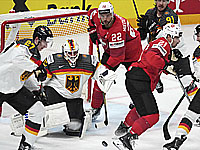 Чемпионат мира по хоккею. В полуфинал вышли немцы и американцы