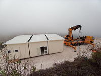 Впервые с момента размежевания в Хомеше установлены легальные строения