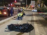 ДТП с участием мотоцикла в Иерусалиме: женщина в критическом состоянии, мужчина получил тяжелые травмы