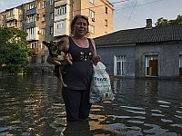 Наводнение в Херсонской области после разрушения Каховской ГЭС. Фоторепортаж
