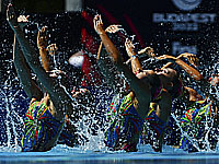 Европейские игры. Синхронное плавание. Сборная Израиля завоевала бронзовую медаль