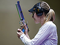 Европейские игры. Стрельба. Чемпионками стали норвежка и гречанка. Легендарная Нино Салуквадзе заняла четвертое место