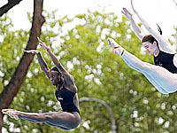 Европейские игры. Прыжки в воду. Победили британки. Литовки на восьмом месте