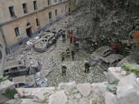 Последствия ракетного обстрела Львова. Фоторепортаж