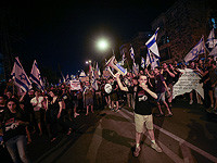 Колонна противников реформы выдвинулась из Тель-Авива в Иерусалим