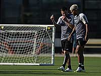 Лионель Месси провел первую тренировку с 