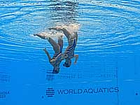 Чемпионат мира по синхронному плаванию. Победил австрийский дуэт. Израильтянки на четвертом месте