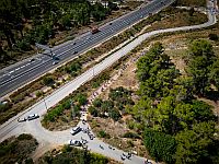 Полиция: на 1-й трассе около Иерусалима будет затруднено движение транспорта из-за марша противников юридической реформы